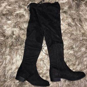 SOLD Brand new Black over the knee boots